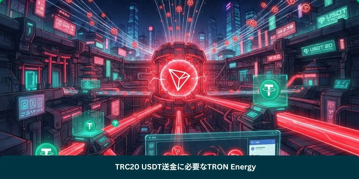 TRC20 USDT送金に必要なTRON Energy