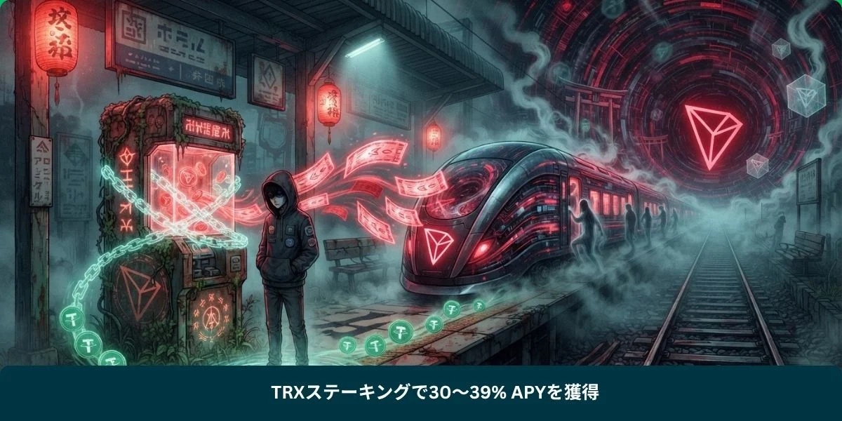 TRXステーキングとTRON Energy販売で収益を得る