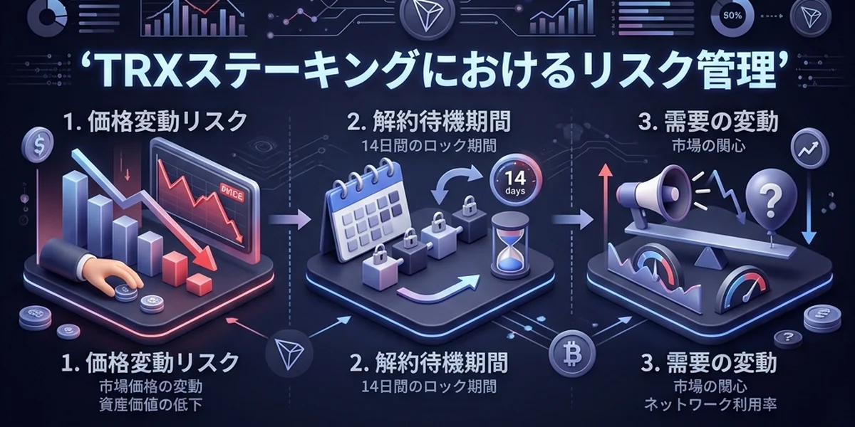 TRXステーキングにおけるリスク管理
