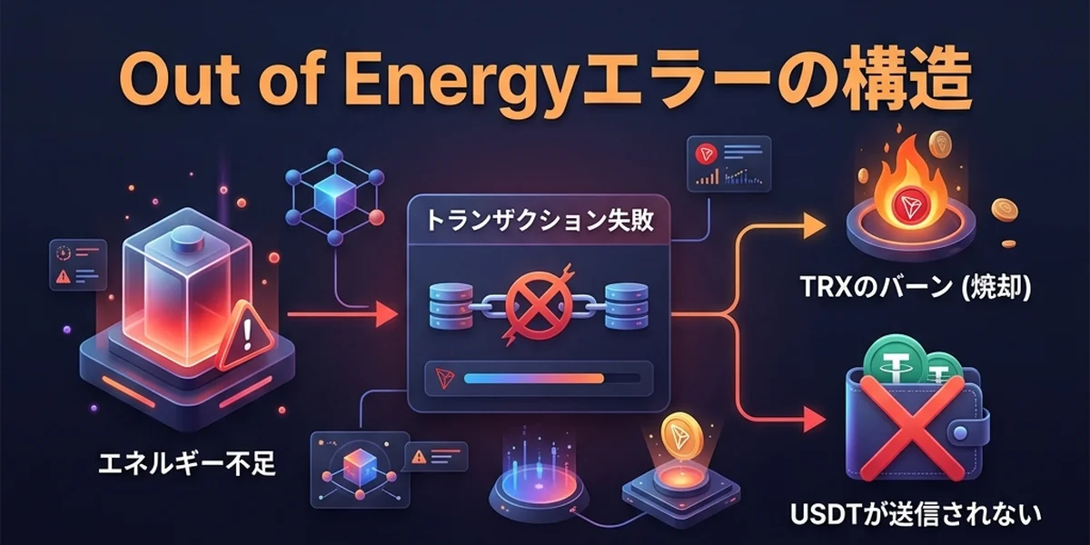 TRONSCANでの失敗原因の分析