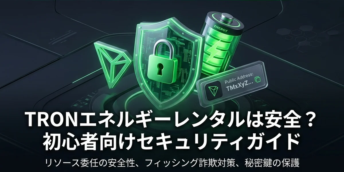 TRONエネルギーレンタルは安全？初心者向けセキュリティガイド