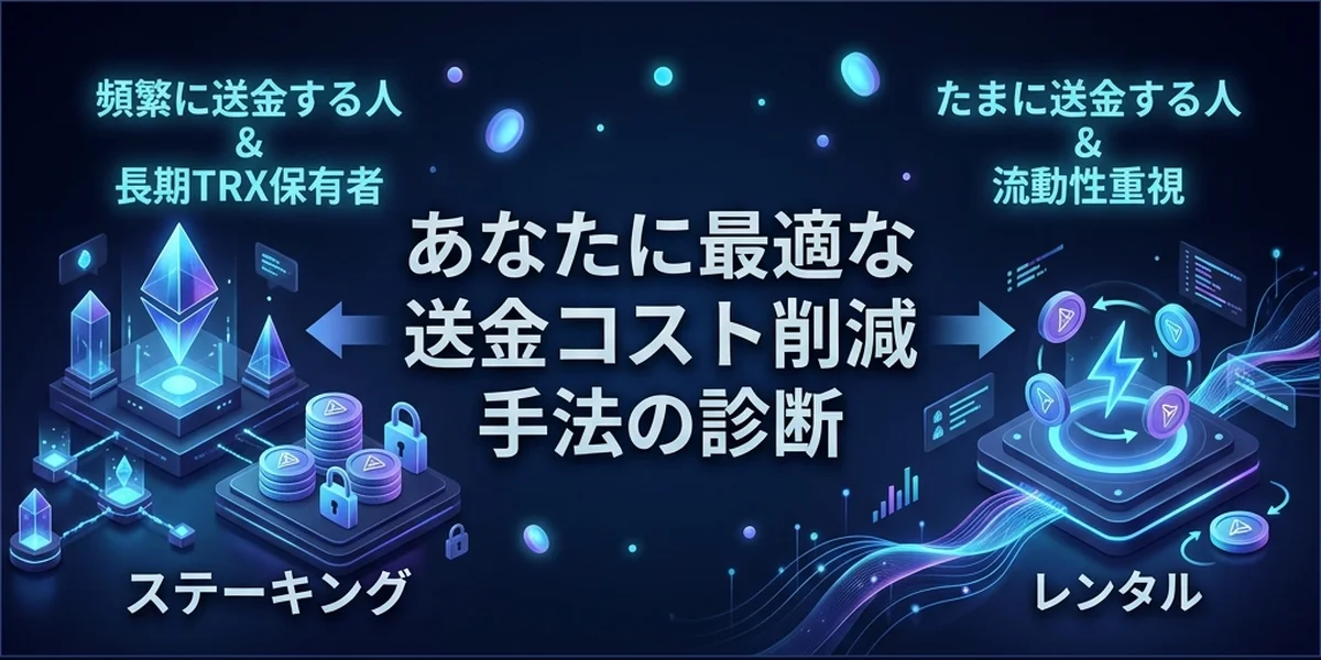 TRONエネルギーレンタル vs ステーキングの比較3