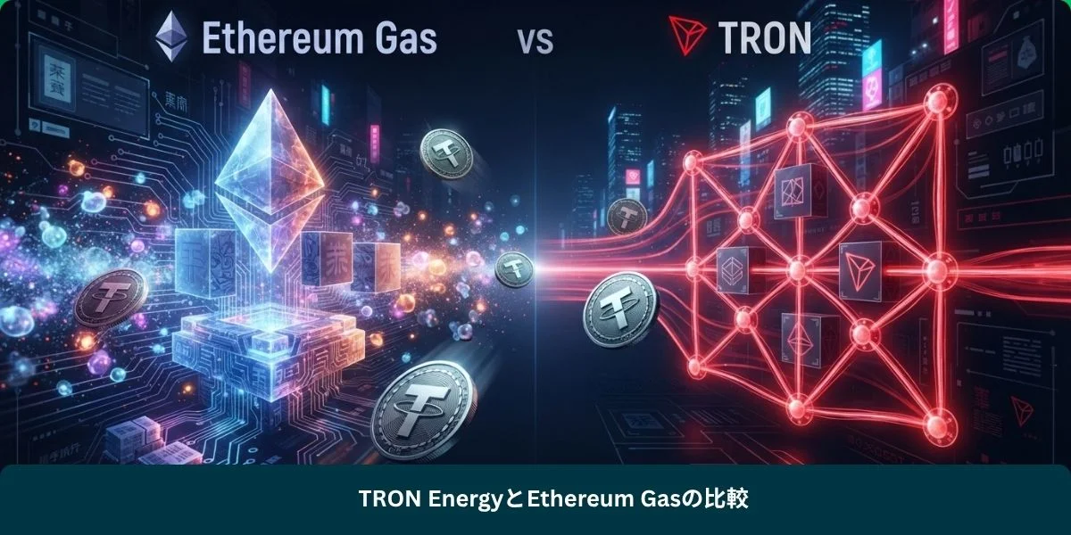 TRON EnergyとEthereum Gasの比較