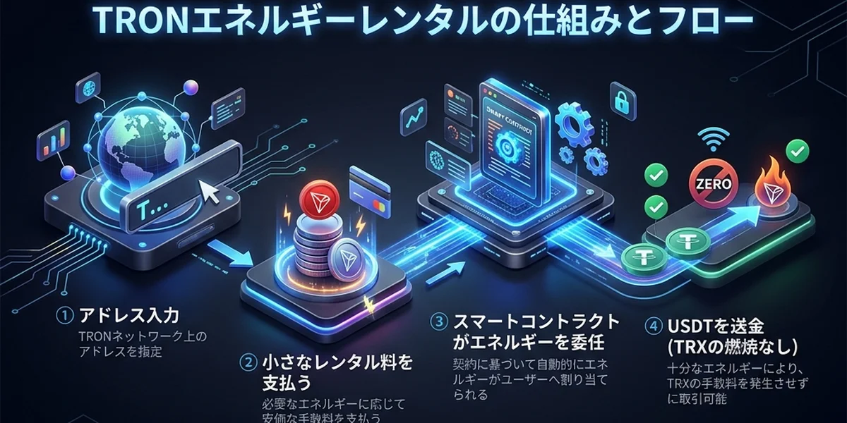 TRONエネルギーレンタルの仕組み