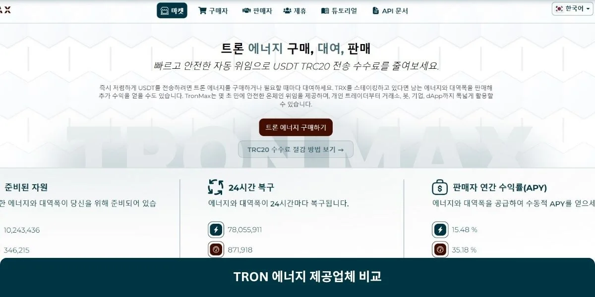 tronmax - kr