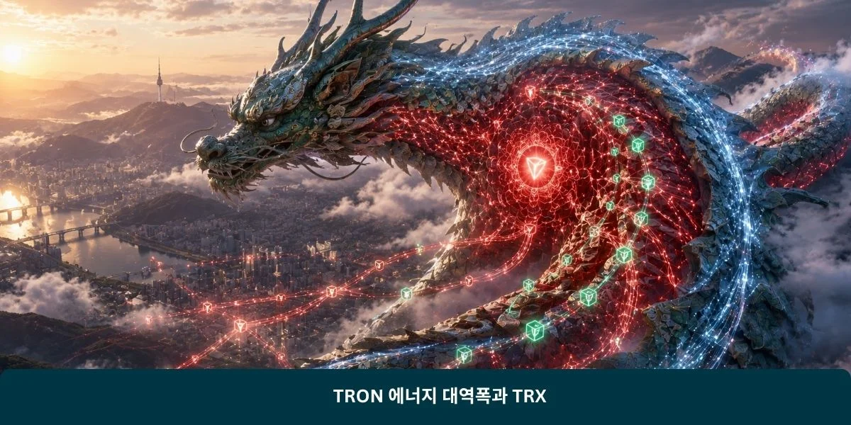 TRON 에너지 대역폭과 TRX