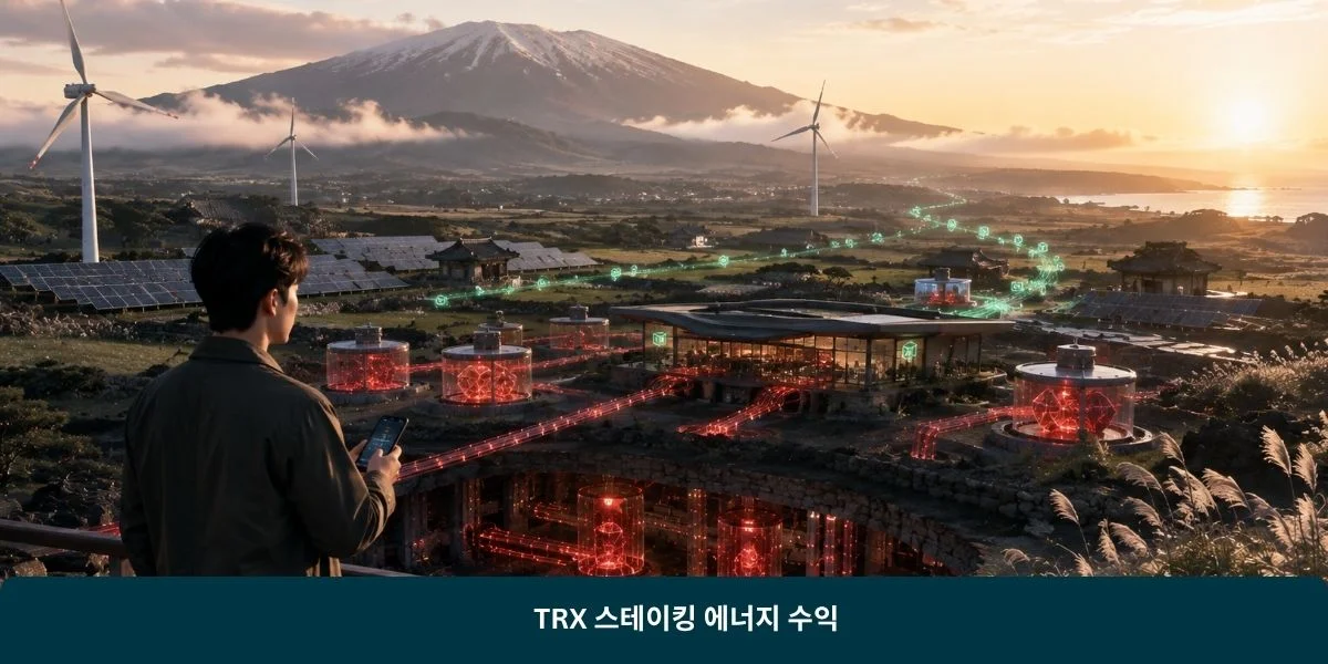 TRX 스테이킹 에너지 수익