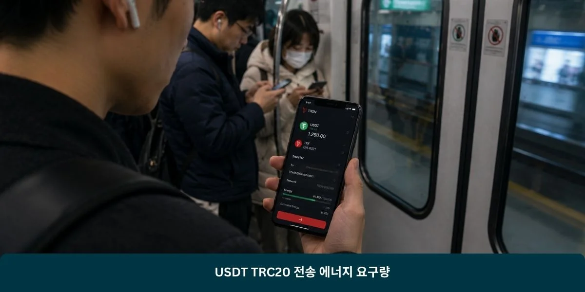 USDT TRC20 전송 에너지 요구량