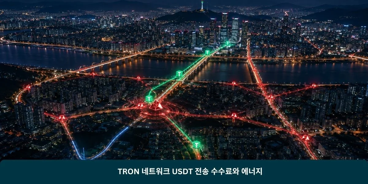 TRON 네트워크 USDT 전송 수수료와 에너지