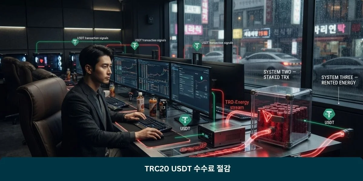 TRC20 USDT 수수료 절감