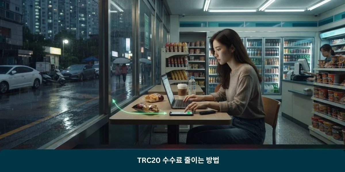 TRC20 수수료 줄이는 방법