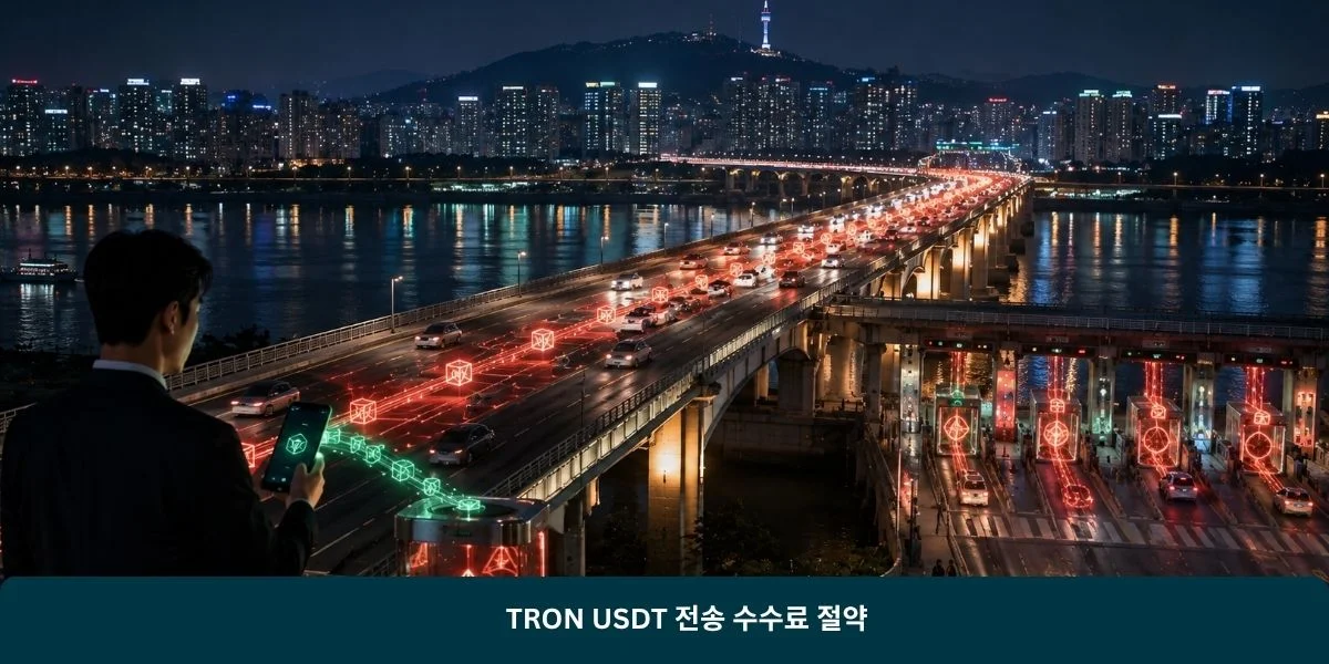 TRON USDT 전송 수수료 절약