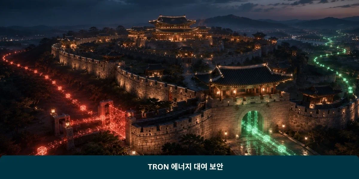 TRON 에너지 대여 보안