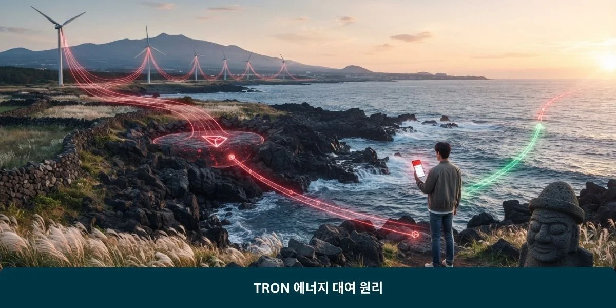 TRON 에너지 대여 원리
