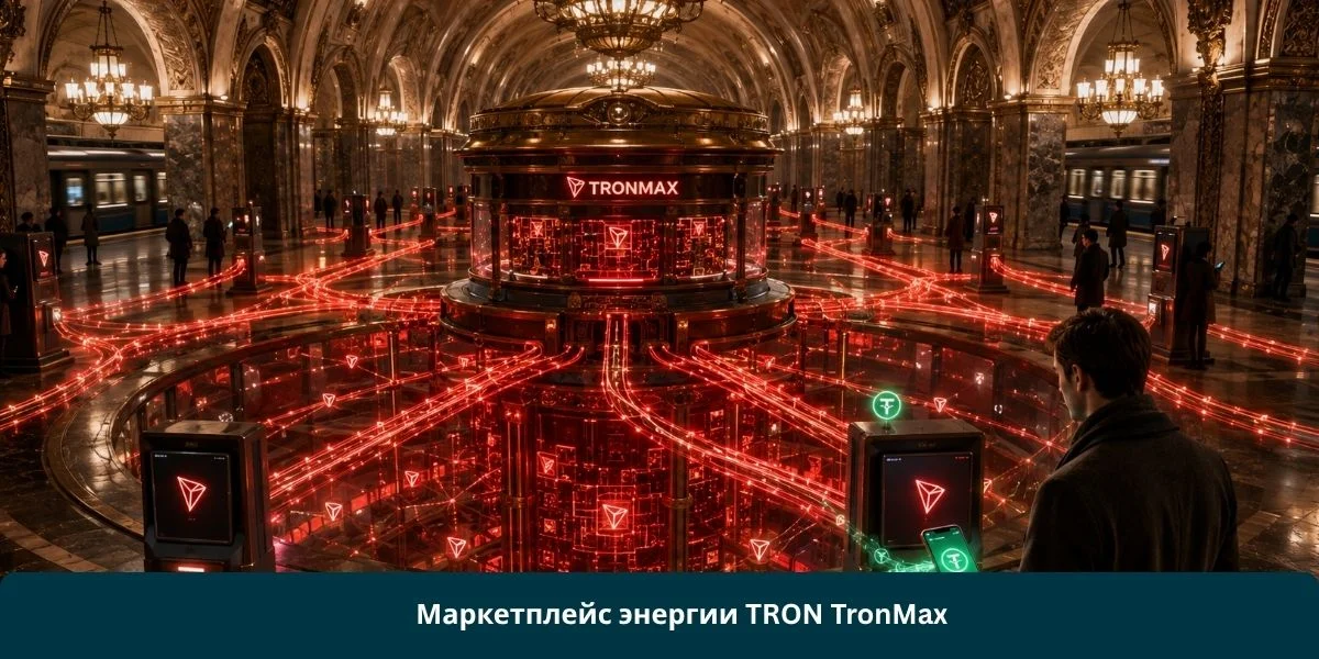 Маркетплейс энергии TRON TronMax