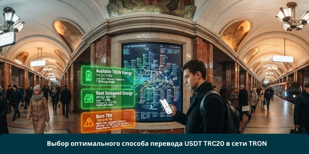 Выбор оптимального способа перевода USDT TRC20 в сети TRON