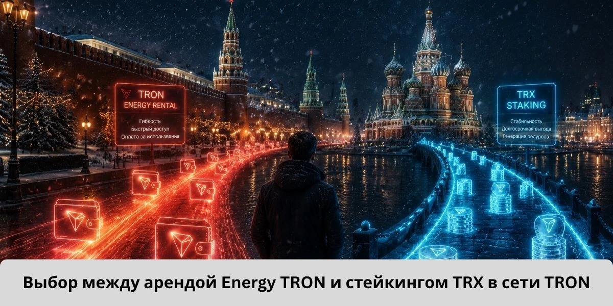 Стейкинг TRX для получения ресурсов Energy в сети TRON