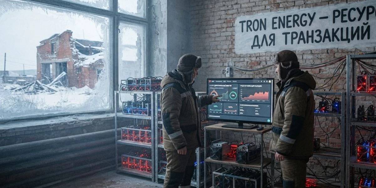 Майнинг ресурсов TRON в Сибири