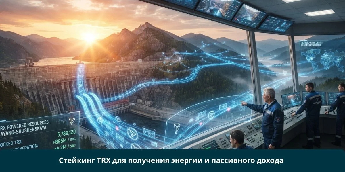 Стейкинг TRX для получения энергии и пассивного дохода