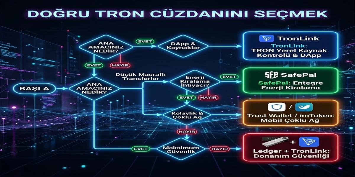 TRON Cüzdan Seçim Rehberi