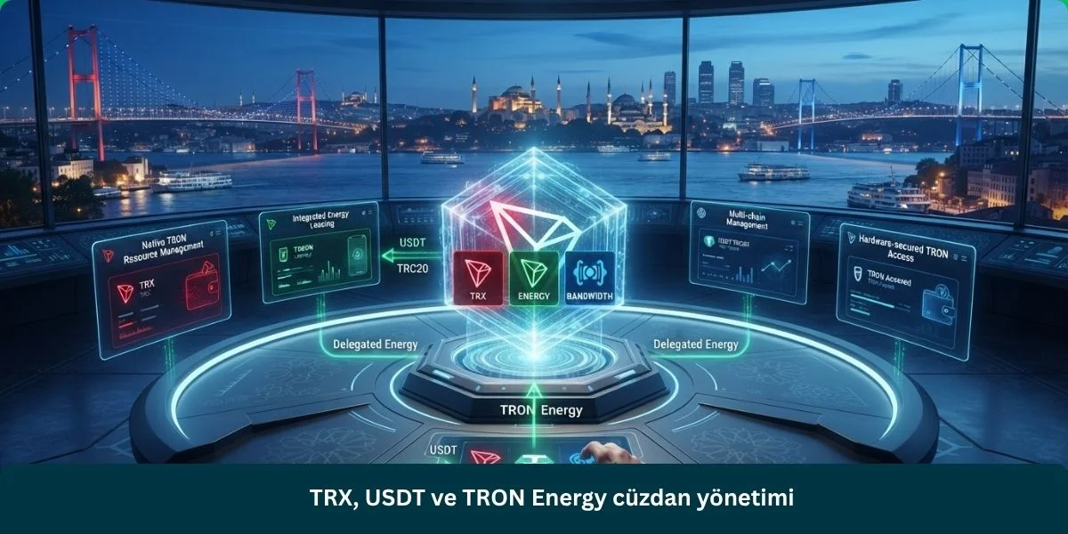 TRX, USDT ve TRON Energy cüzdan yönetimi