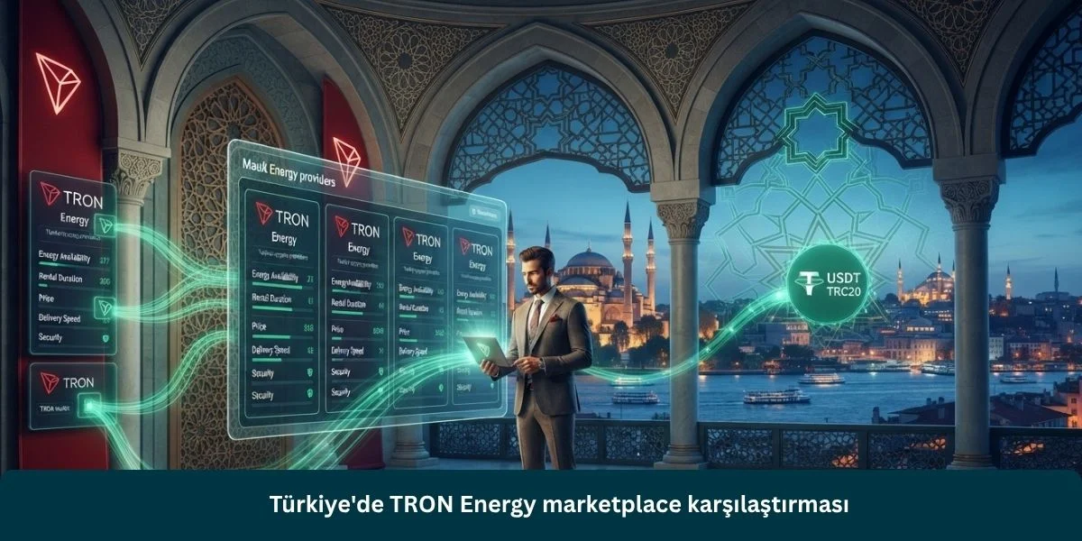Türkiye'de TRON Energy marketplace karşılaştırması
