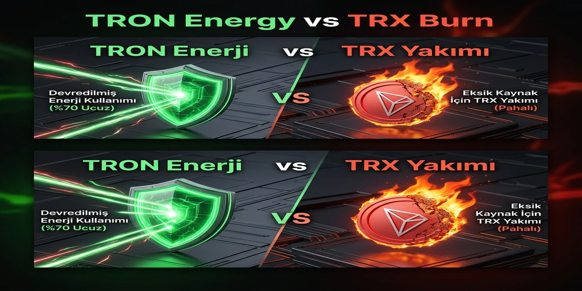 TRON Enerjisi vs TRX Yakımı