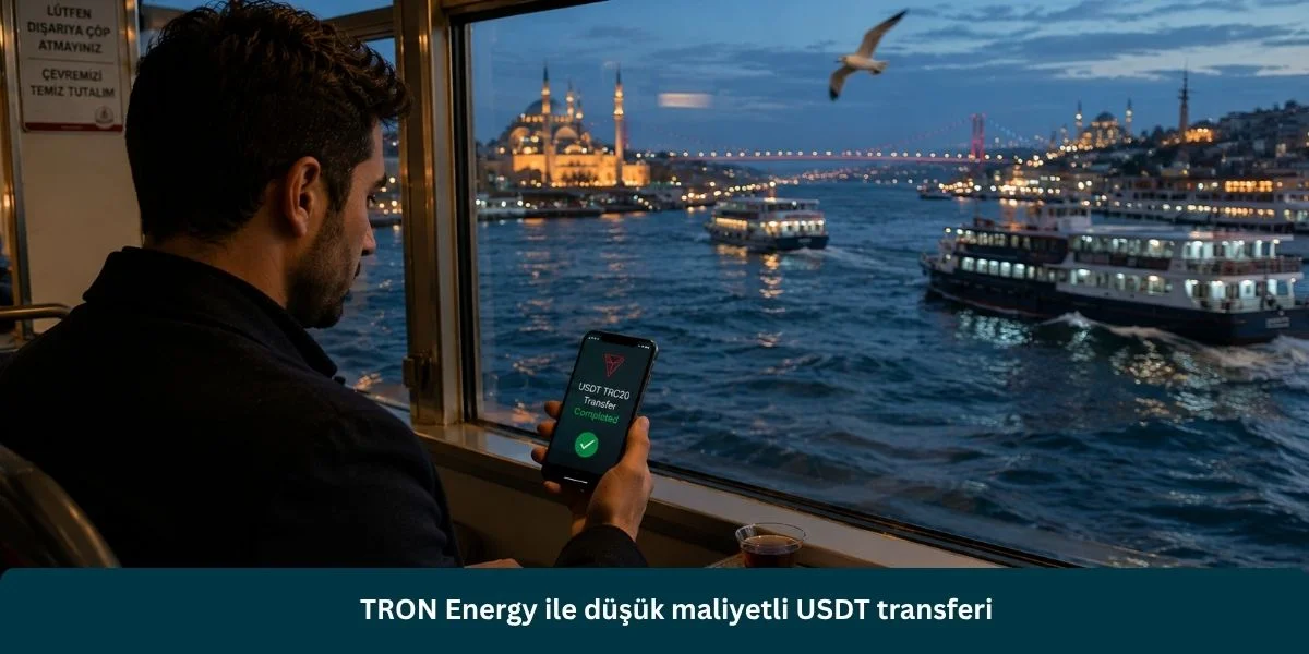 TRON Energy ile düşük maliyetli USDT transferi
