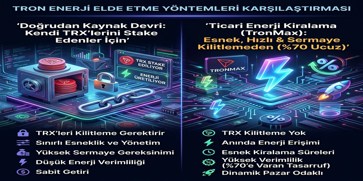 TRON Enerji Devri vs Kiralama