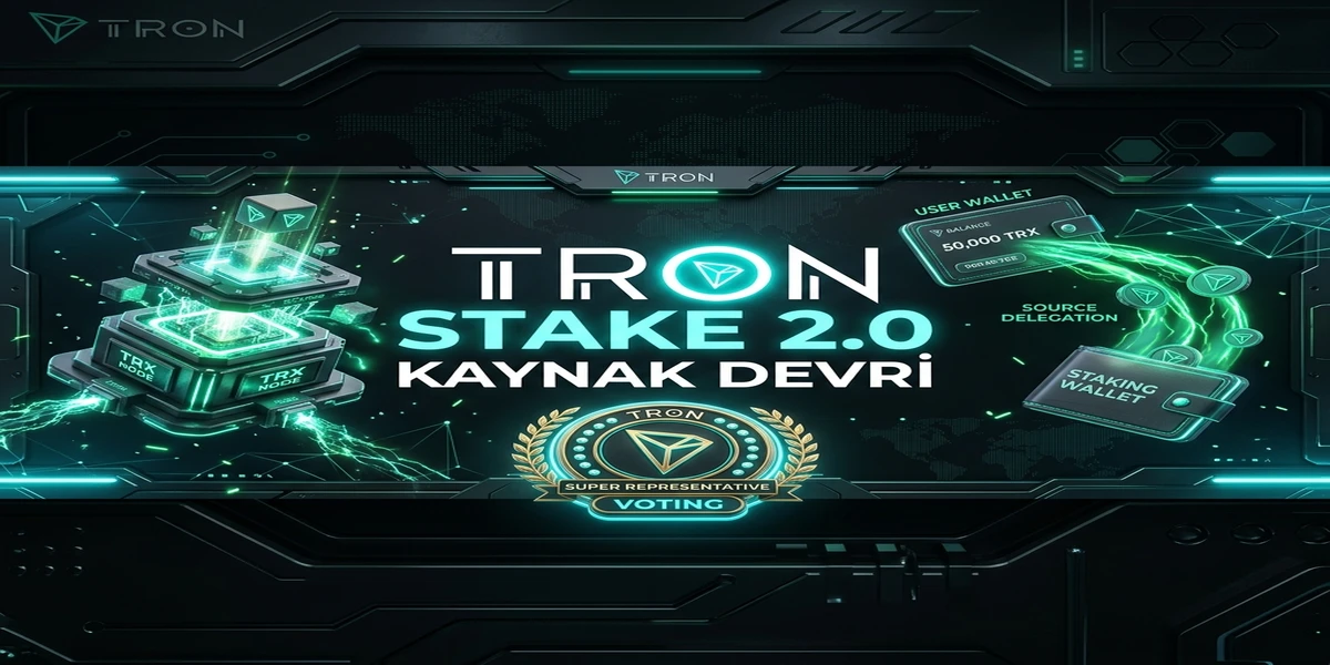 Stake 2.0 TRON: Kaynak Devrini (Resource Delegation) Anlamak