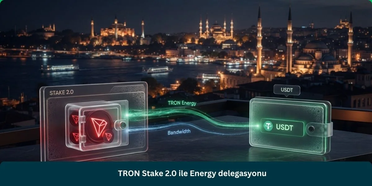TRON Stake 2.0 ile Energy delegasyonu