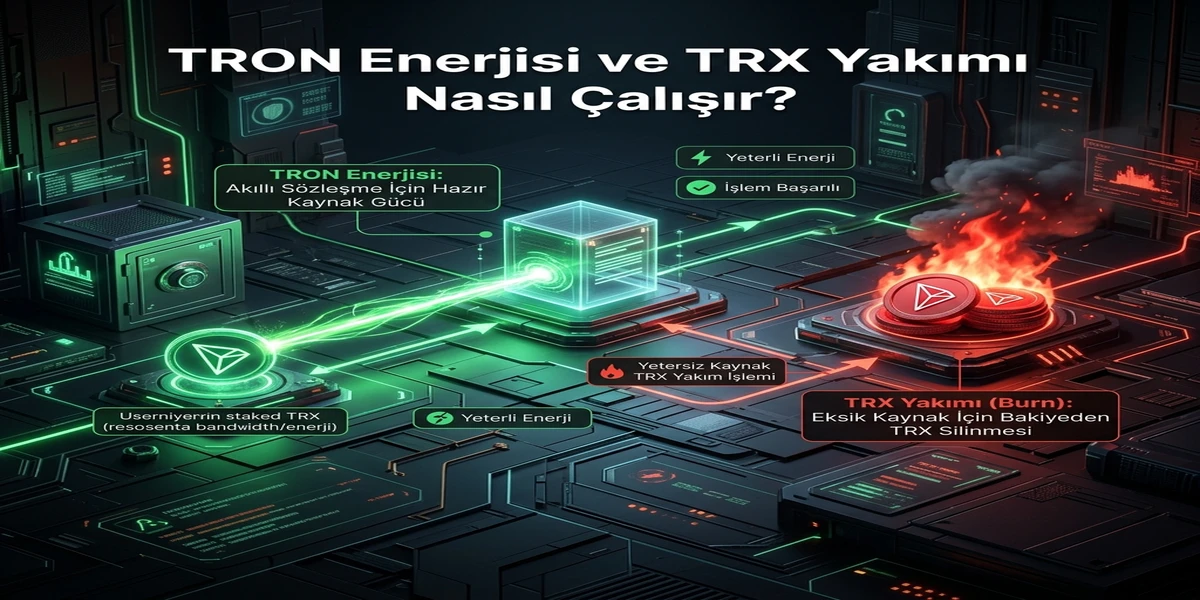 TRON Enerjisi vs TRX Yakımı